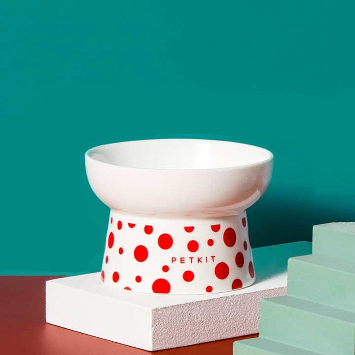 Comedero Elevado Cerámico para Gatos y Perros | MIMICHI